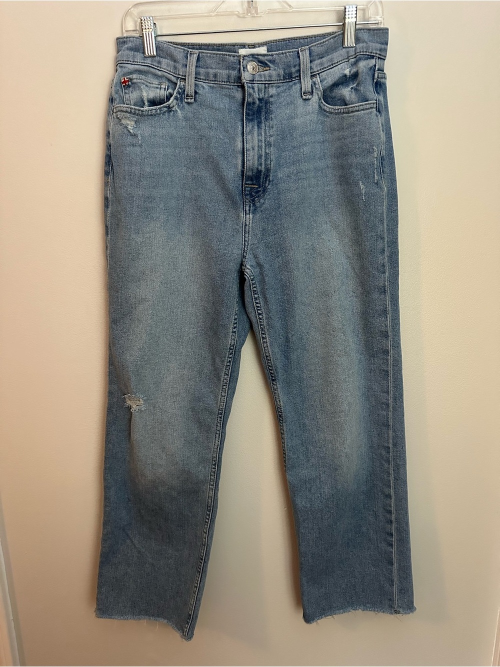 Hudson Jeans Blair High Rise Straight Crop Size 29 EUC